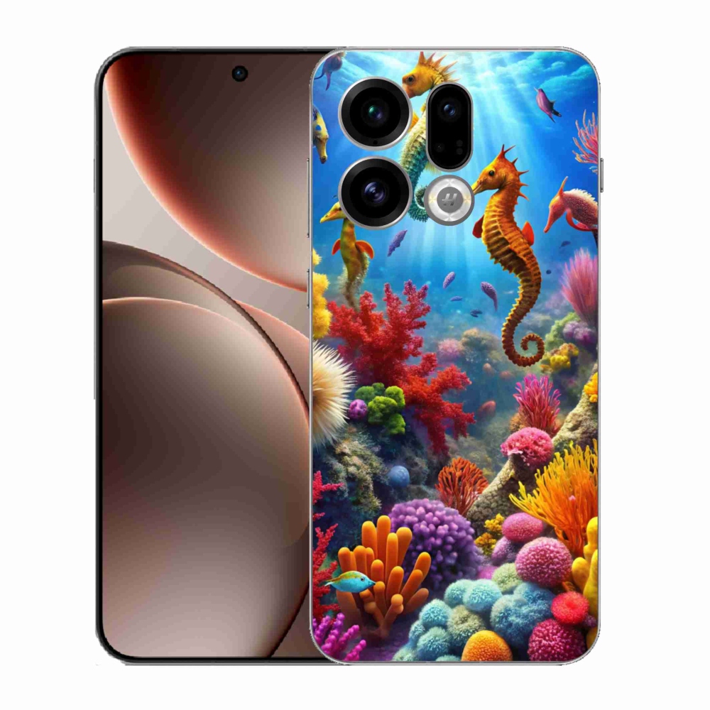 Gél borítás mmCase az Oppo Find X9-hez - Sea World 3
