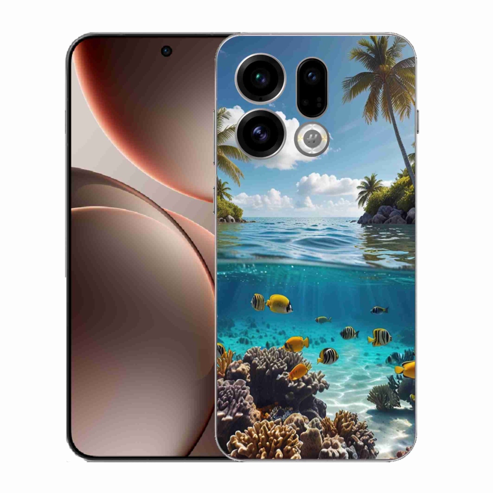 Gél borítás mmCase az Oppo Find X9-hez - Sea World 4