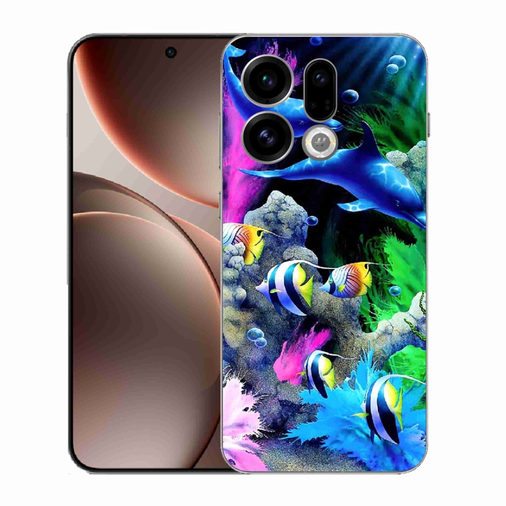Gél borítás mmCase az Oppo Find X9 számára - Sea World