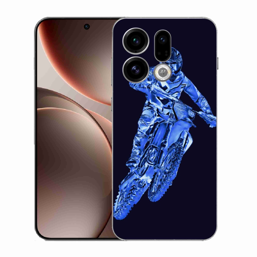 Gél borítás mmCase az Oppo Find X9-hez - motocross 1