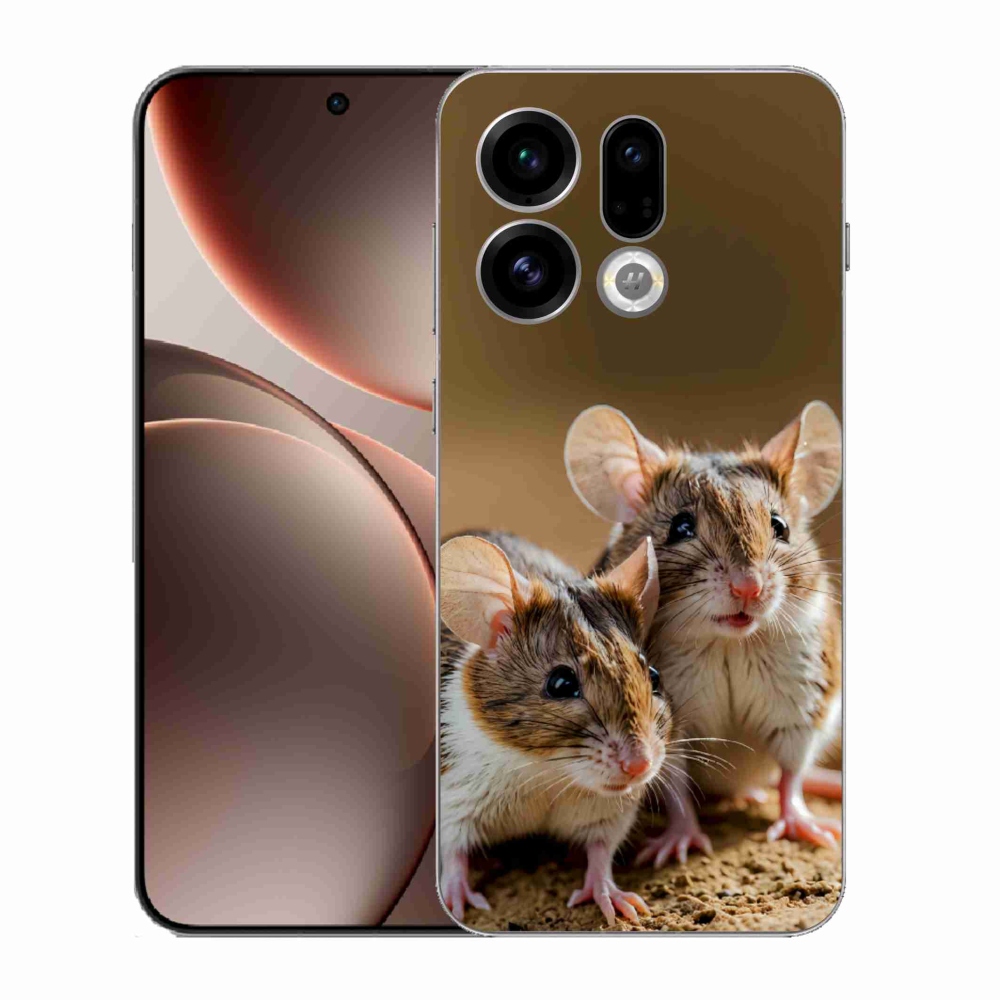 Gél borítás mmCase az Oppo Find X9 számára - egér duó