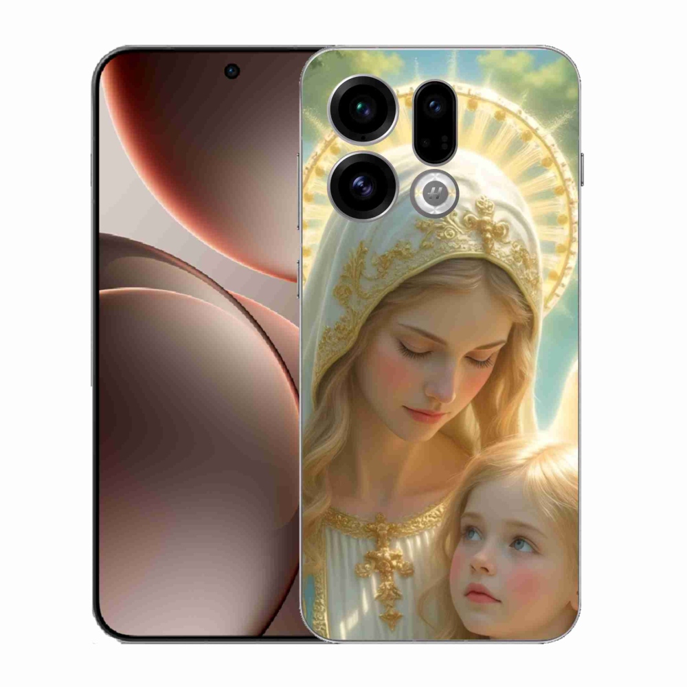 Gél borítás mmCase az Oppo Find X9-hez - Vallásos Motif 2