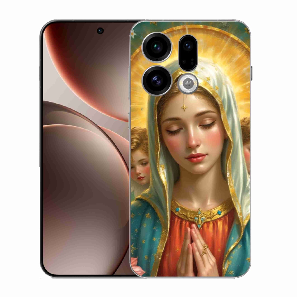 Gél borítás mmCase az Oppo Find X9 számára - Vallásos Motif 3