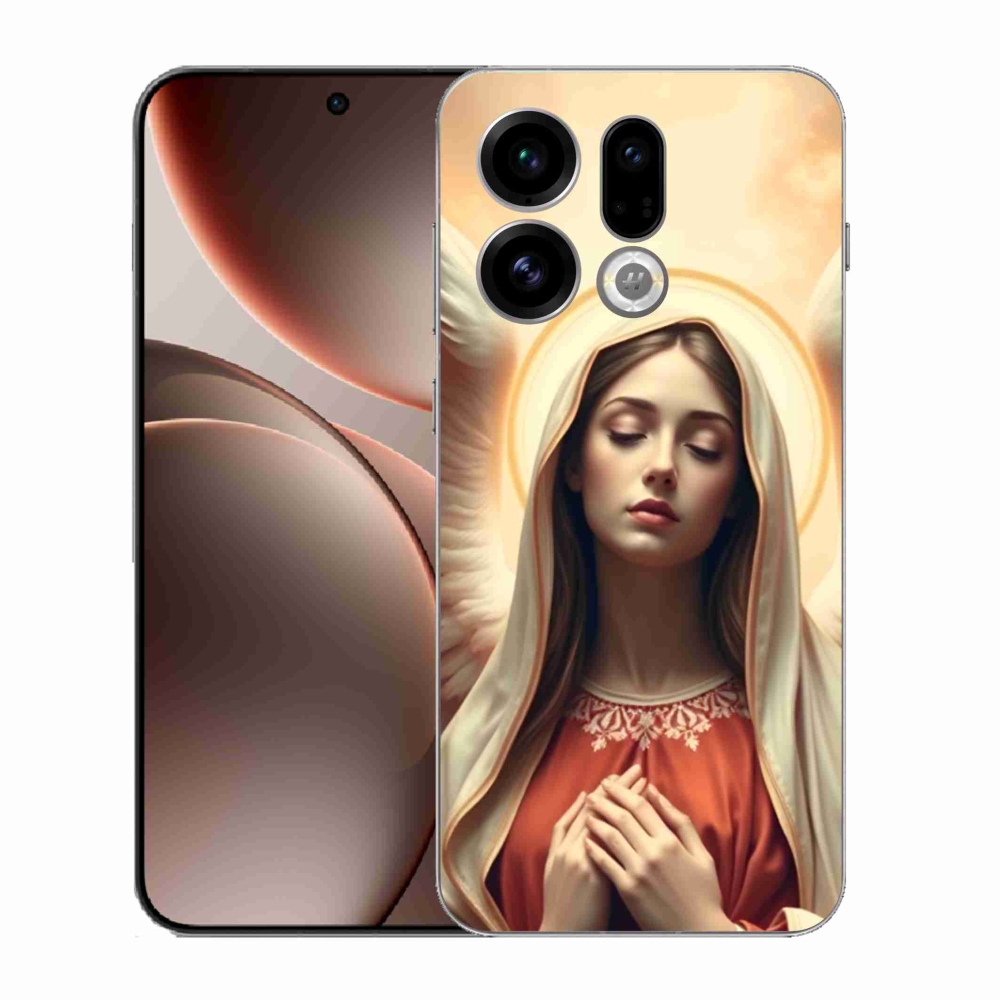 Gél borító mmCase az Oppo Find X9 számára - vallási téma