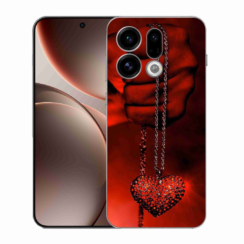 Gél borítás mmCase az Oppo Find X9-hez - nyaklánc