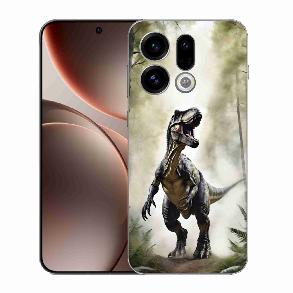 Gél borítás mmCase az Oppo Find X9-hez - dühös T-Rex