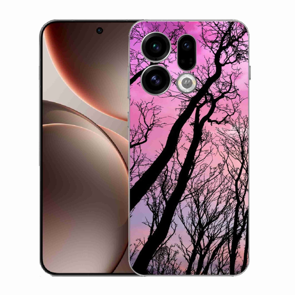 Gél borítás mmCase az Oppo Find X9 számára - kidőlt fák