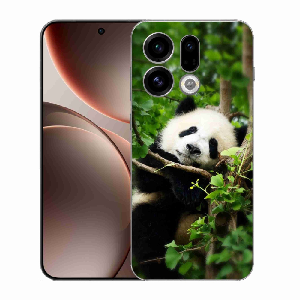 Gél borítás mmCase az Oppo Find X9-hez - panda