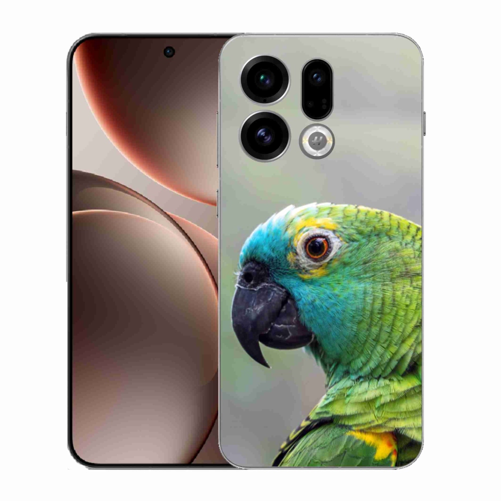 Gél borítás mmCase az Oppo Find X9-hez - papagáj amazon