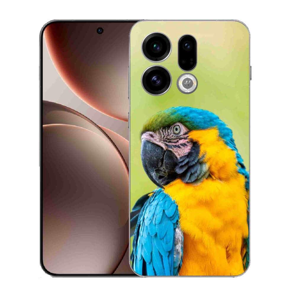 Gél borítás mmCase az Oppo Find X9-hez - papagáj ara 2