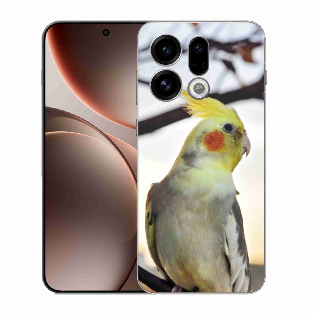 Gél borítás mmCase az Oppo Find X9-hez - papagáj korela
