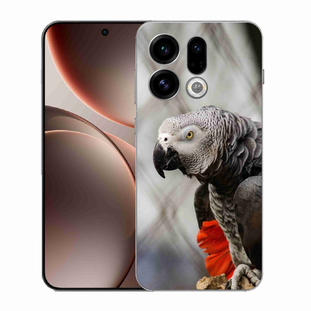 Gél borítás mmCase az Oppo Find X9-hez - papagáj jacko 3