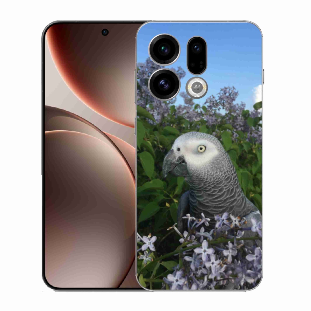 Gél borítás mmCase az Oppo Find X9-hez - papagáj jacco