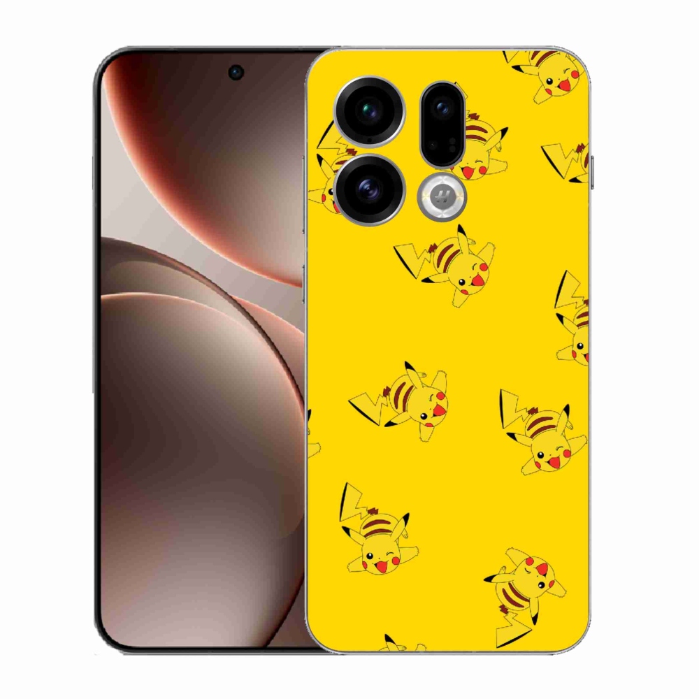 Gél borítás mmCase az Oppo Find X9-hez - pikachu