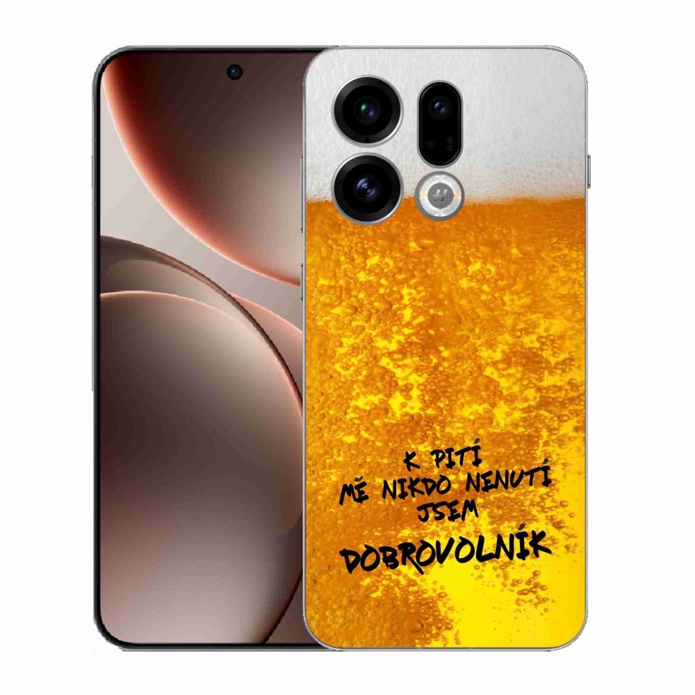 Gél borítás mmCase az Oppo Find X9 számára - sör motívum 4