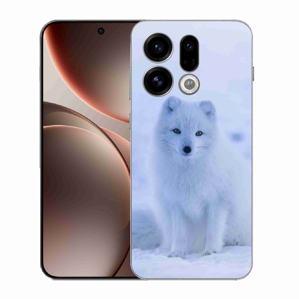 Gél borítás mmCase az Oppo Find X9-hez - polár róka