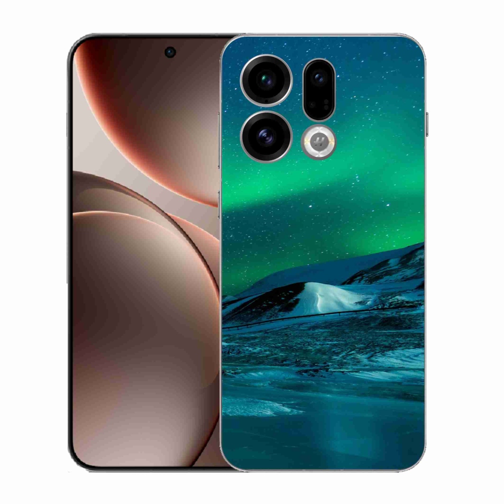 Gél borítás mmCase az Oppo Find X9-hez - sarki fény