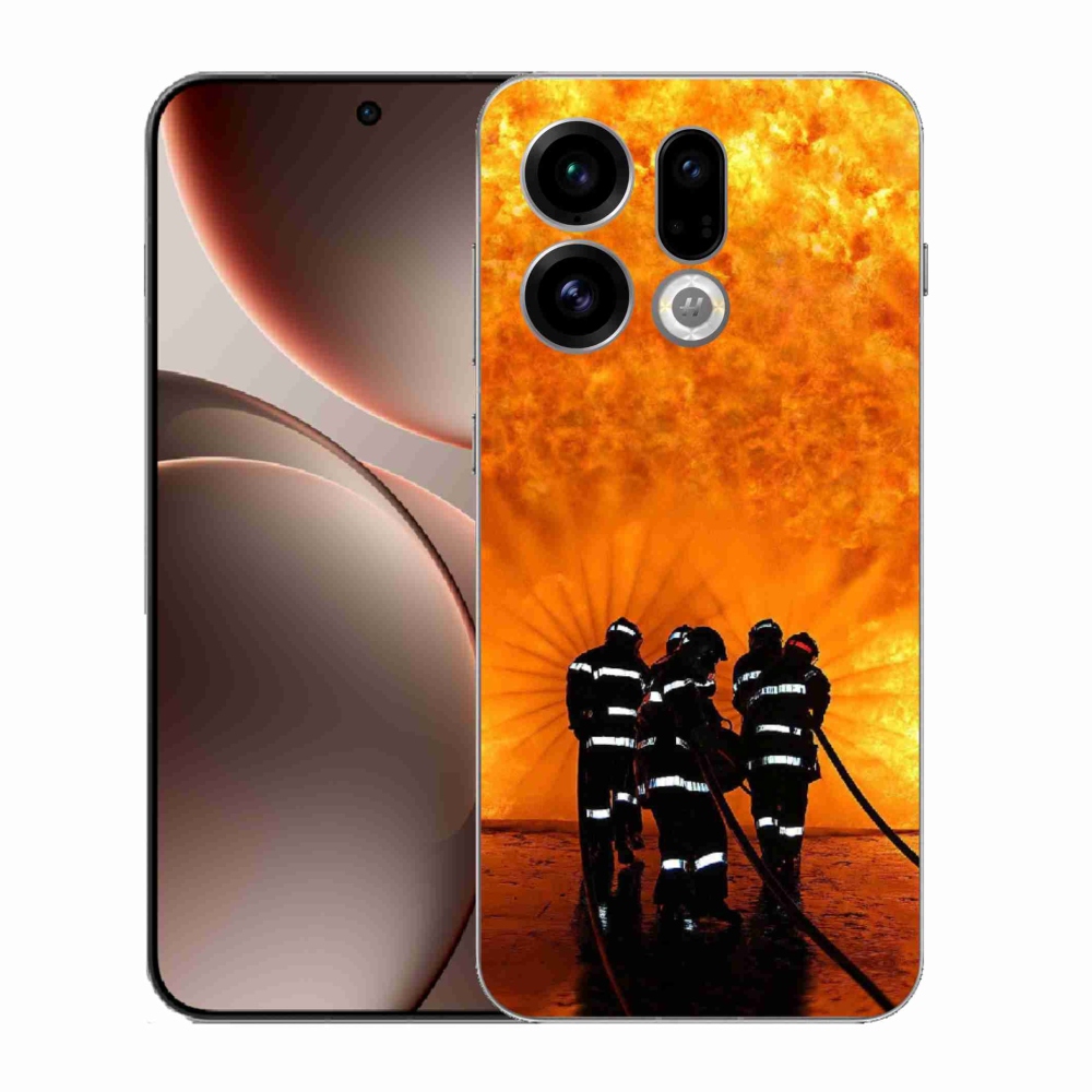 Gél borítás mmCase az Oppo Find X9-hez - Fire