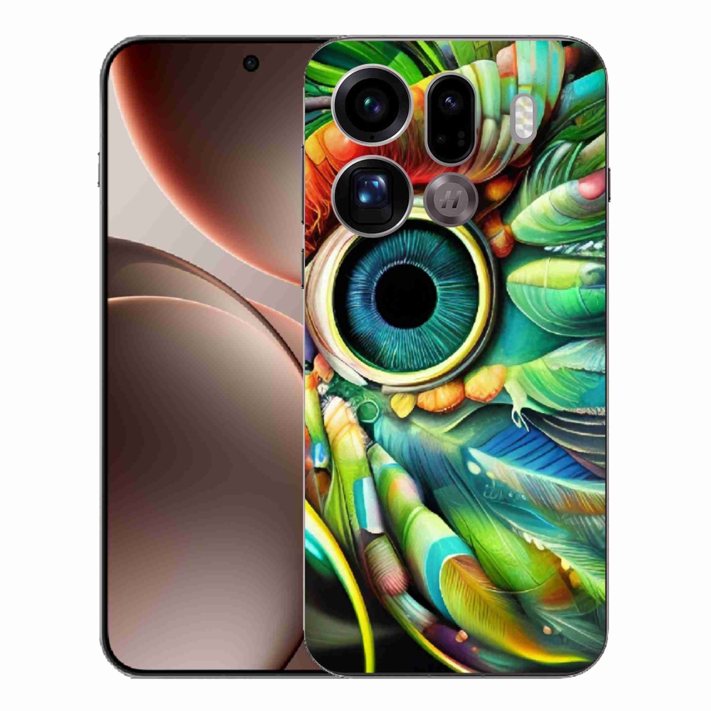 Gél borítás mmCase az Oppo Find X9 Pro számára - absztrakt motívum 18