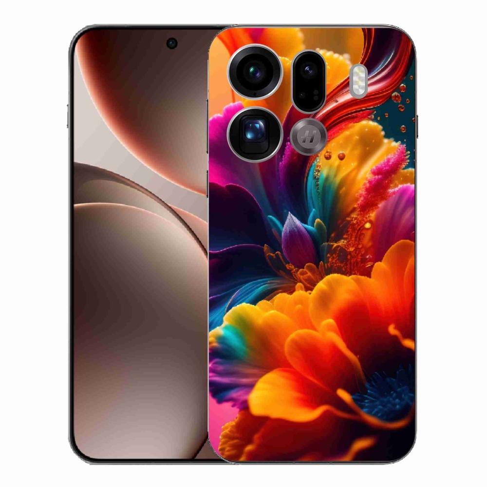Gél borítás mmCase az Oppo Find X9 Pro számára - absztrakt motívum 2