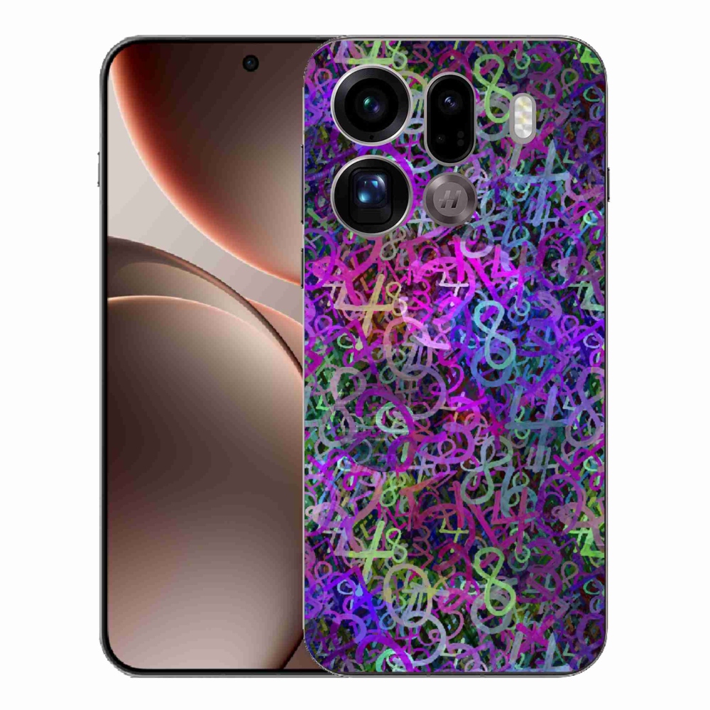 Gél borítás mmCase az Oppo Find X9 Pro számára - absztrakt motívum 25