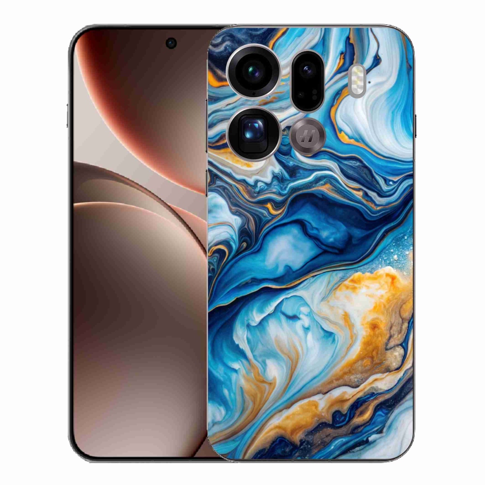 Gél borítás mmCase az Oppo Find X9 Pro számára - absztrakt motívum 34