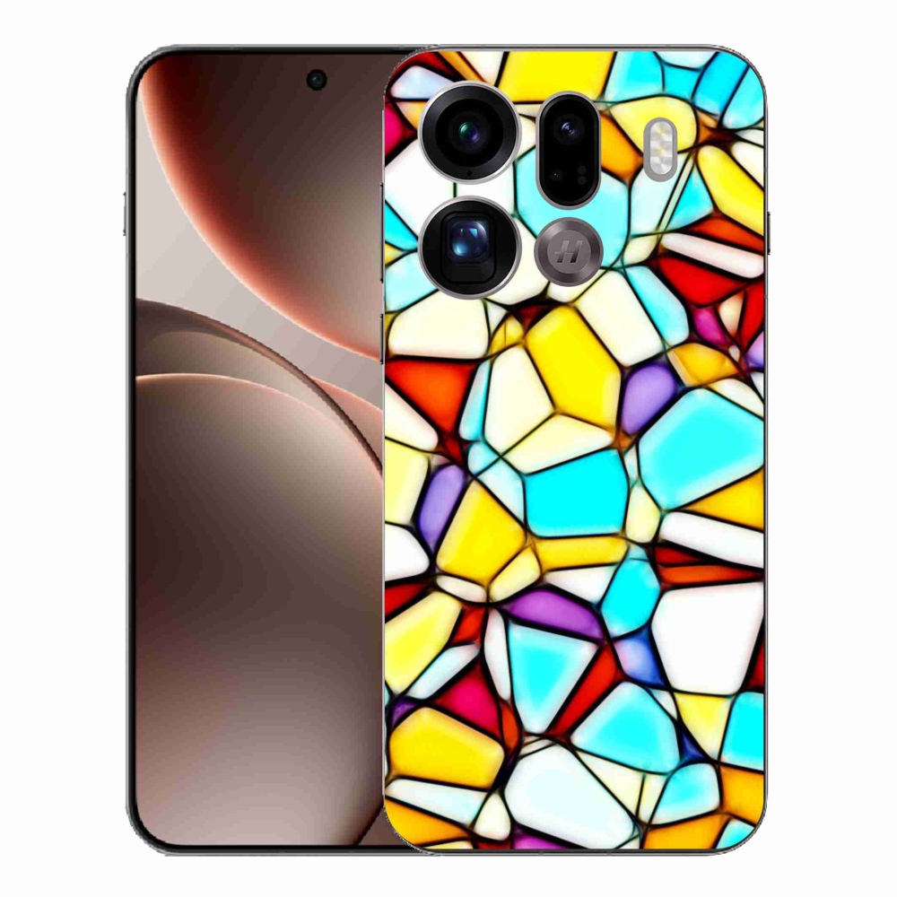 Gél borítás mmCase az Oppo Find X9 Pro számára - absztrakt motívum 40