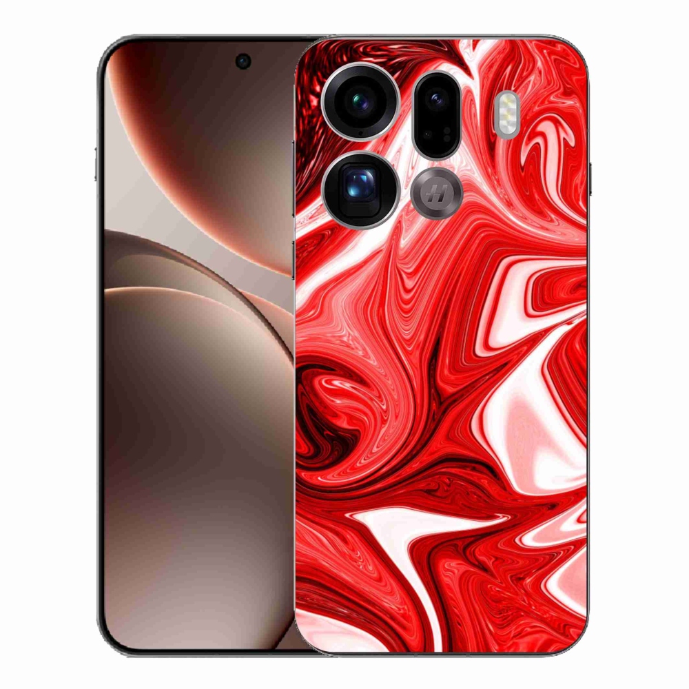 Gél borítás mmCase az Oppo Find X9 Pro számára - absztrakt motívum 43