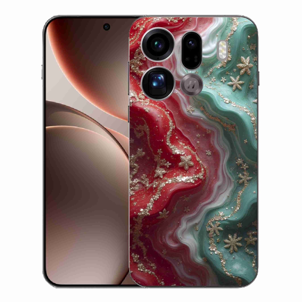 Gél borítás mmCase az Oppo Find X9 Pro számára - absztrakt motívum 54