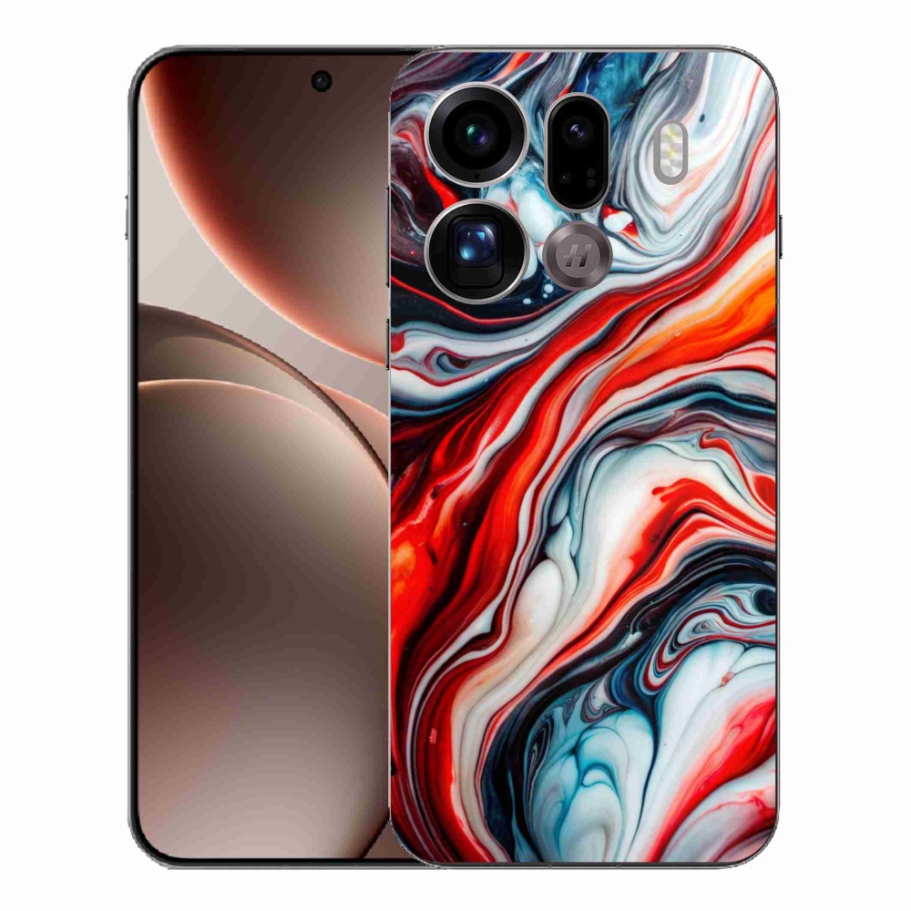 Gél borítás mmCase az Oppo Find X9 Pro számára - absztrakt motívum 63