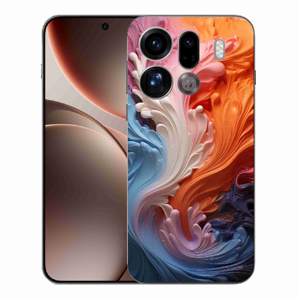 Gél borítás mmCase az Oppo Find X9 Pro számára - absztrakt motívum 8