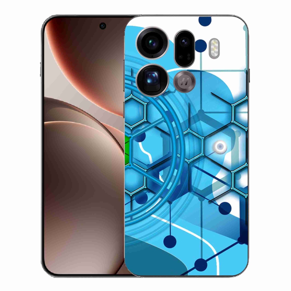 Gél borítás mmCase az Oppo Find X9 Pro készülékhez - absztrakt minta 2