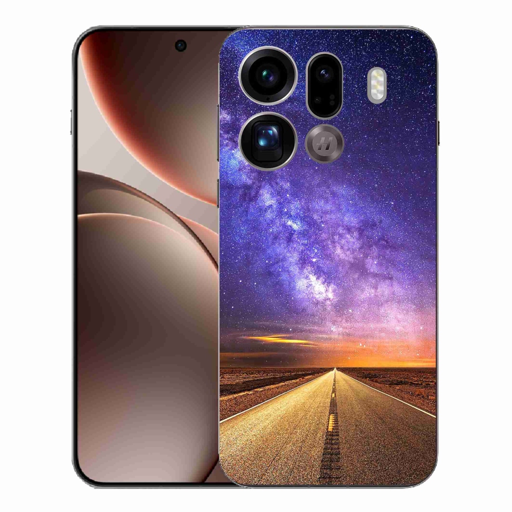 Gél borítás mmCase az Oppo Find X9 Pro számára - American Road