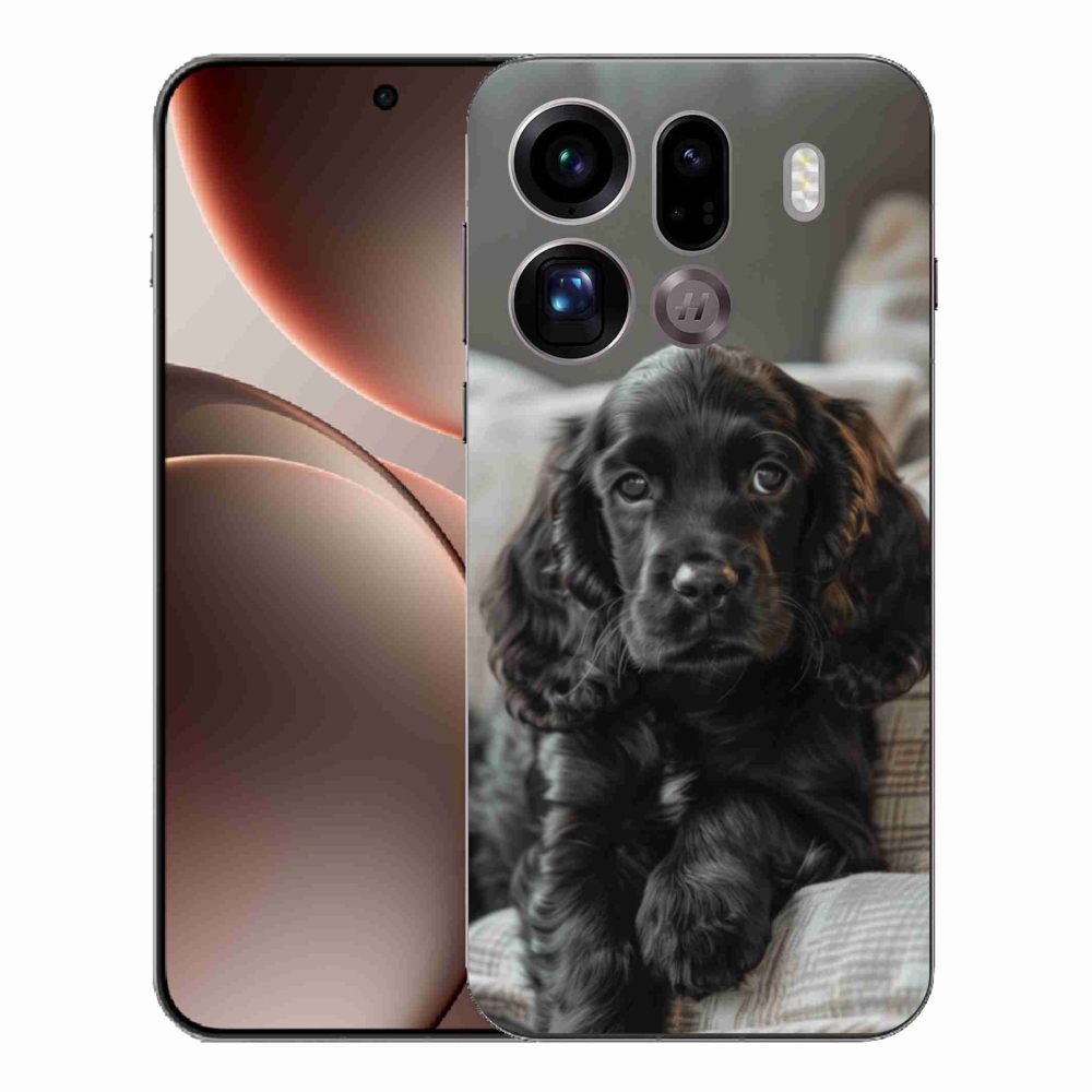 Gél borítás mmCase az Oppo Find X9 Pro készülékhez - Angol Cocker Spániel