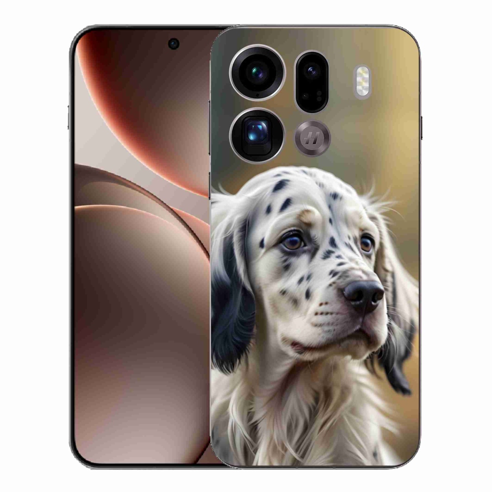 Zselés borítás mmCase az Oppo Find X9 Pro készülékhez - angol szetter