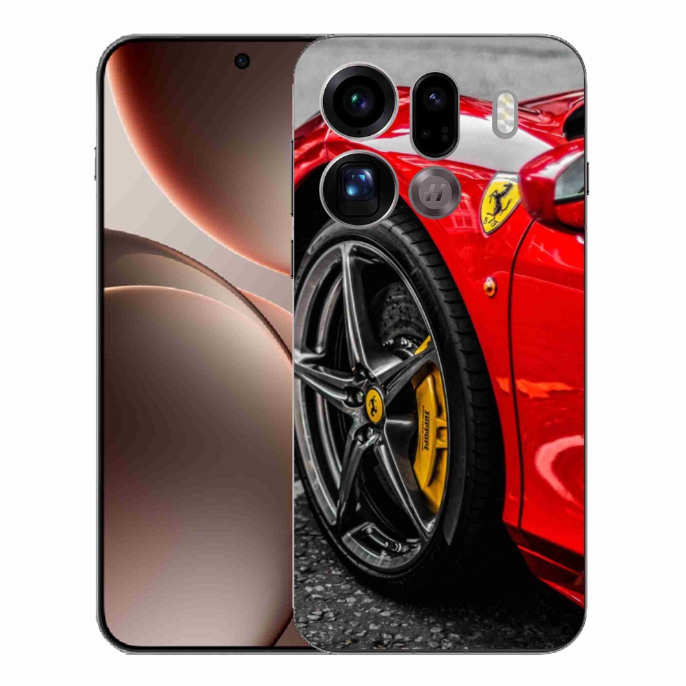 Gél borítás mmCase az Oppo Find X9 Pro számára - autó 1