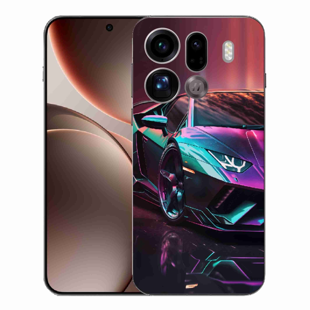 Gél borítás mmCase az Oppo Find X9 Pro számára - auto 8