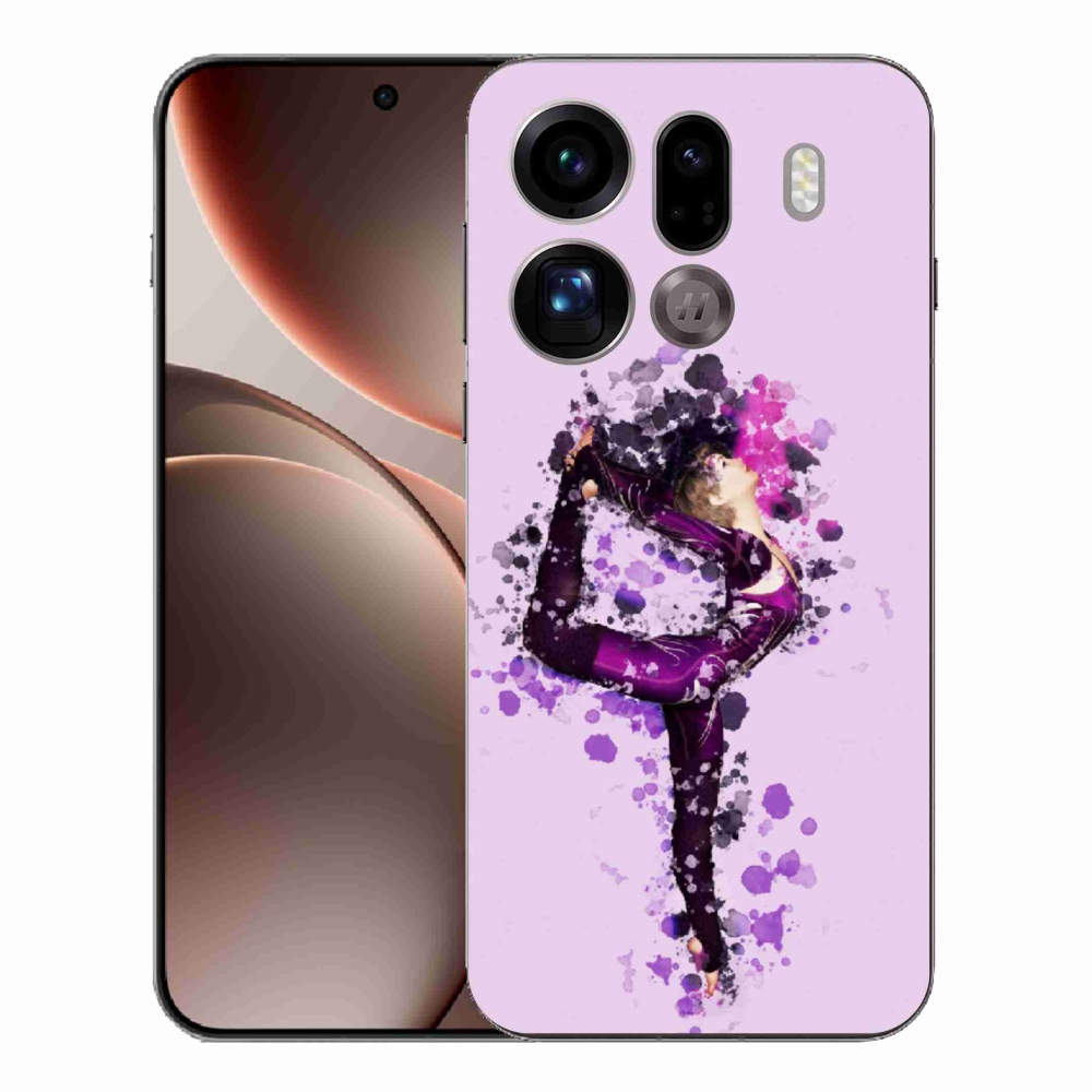 Gél borítás mmCase az Oppo Find X9 Pro számára - balett
