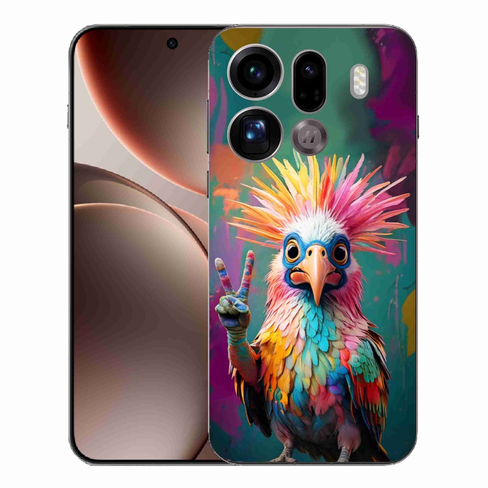 Gél borítás mmCase az Oppo Find X9 Pro készülékhez - színes lázadó