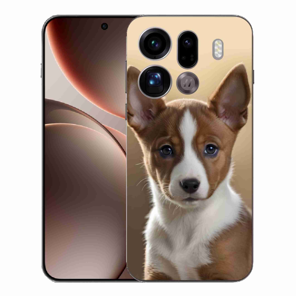 Gél borítás mmCase az Oppo Find X9 Pro készülékhez - basenji