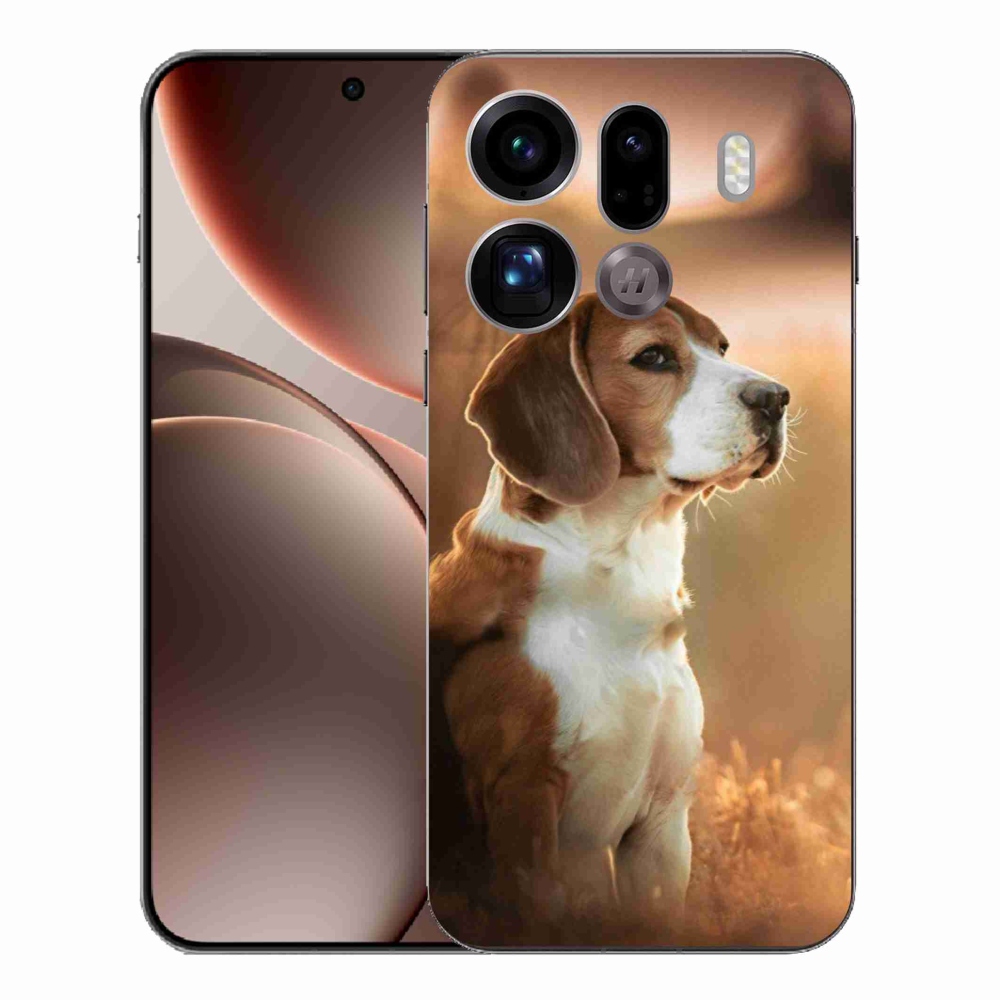 Zselés borítás mmCase az Oppo Find X9 Pro készülékhez - bézs színű