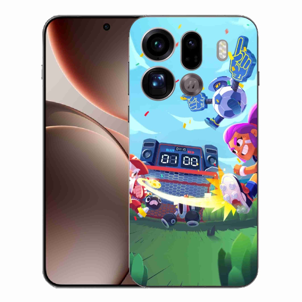 Gél borítás mmCase az Oppo Find X9 Pro számára - brawl stars 1
