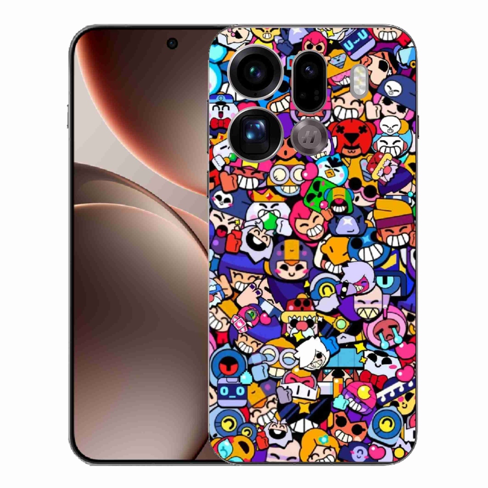 Gél borítás mmCase az Oppo Find X9 Pro számára - brawl stars 2