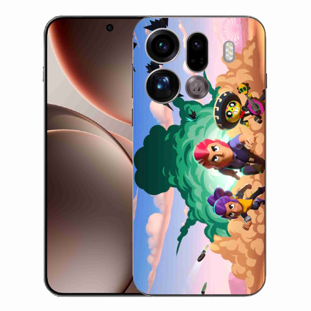 Gél borítás mmCase az Oppo Find X9 Pro számára - brawl stars