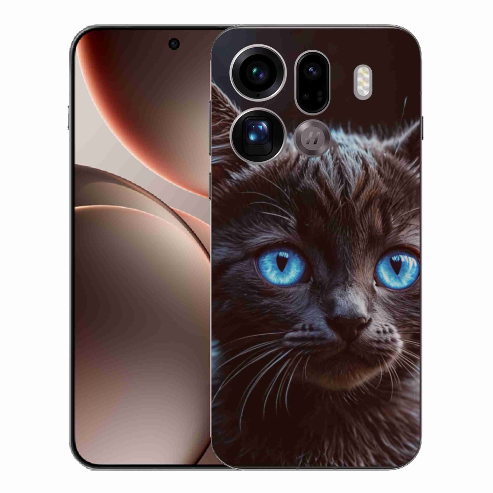 Gél borítás mmCase az Oppo Find X9 Pro számára - Black Babe 2