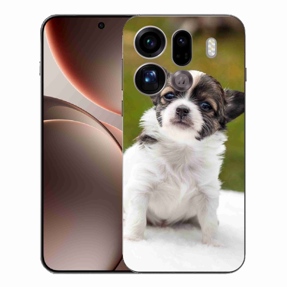 Gél borítás mmCase az Oppo Find X9 Pro számára - chihuahua 4