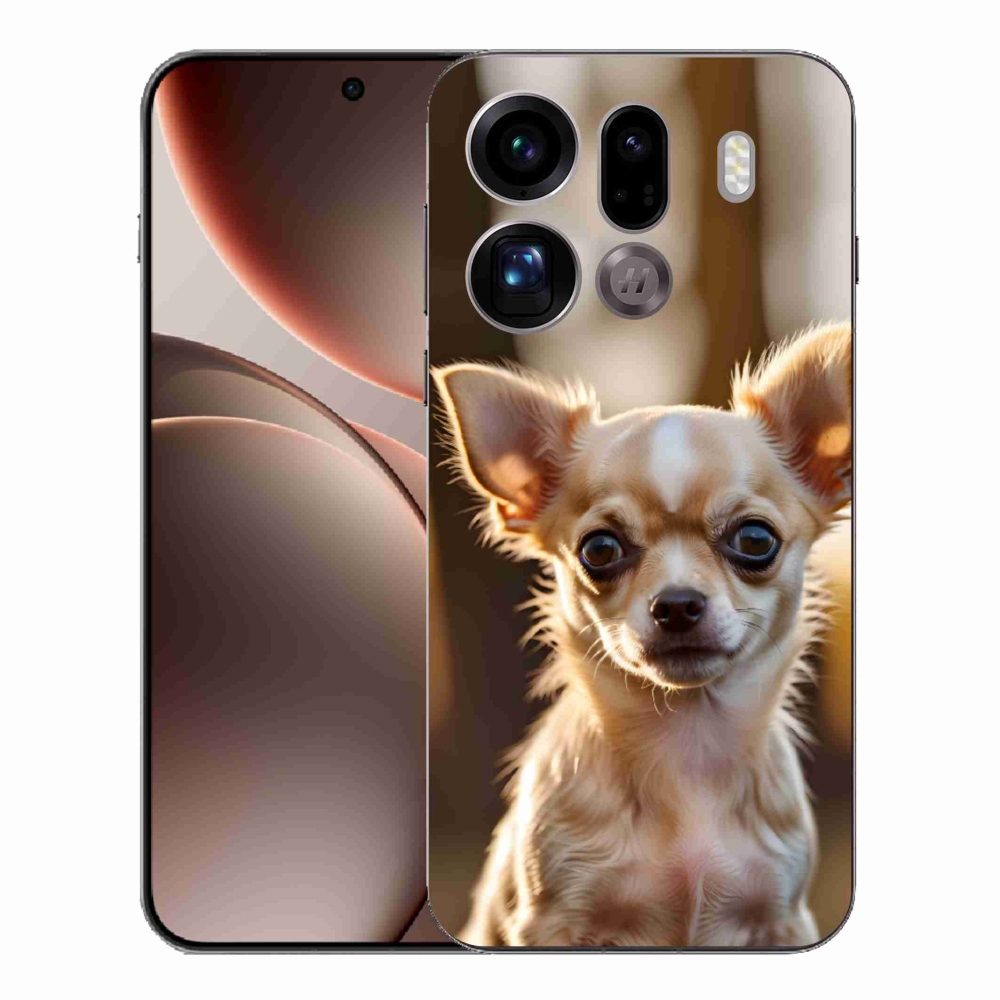 Gél borító mmCase az Oppo Find X9 Pro számára - chihuahua 6