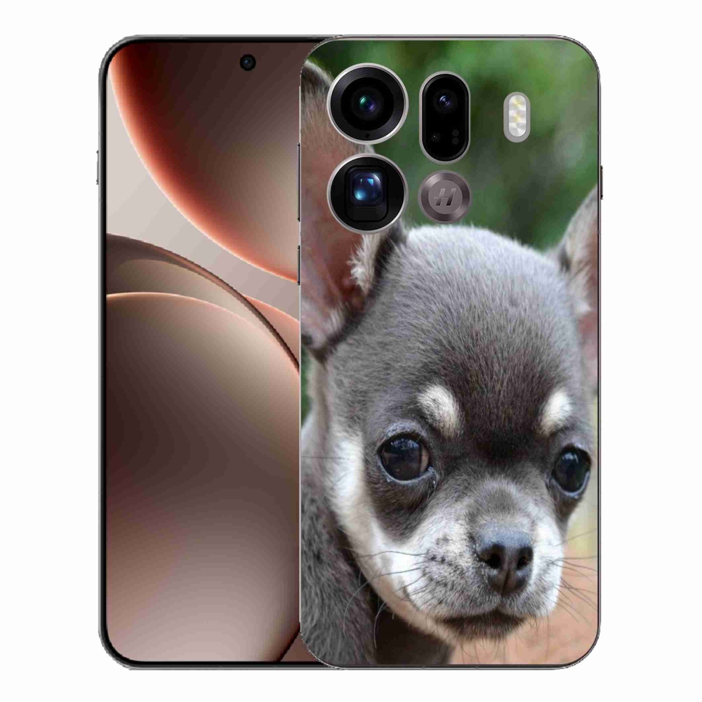 Gél borítás mmCase az Oppo Find X9 Pro készülékhez - chihuahua