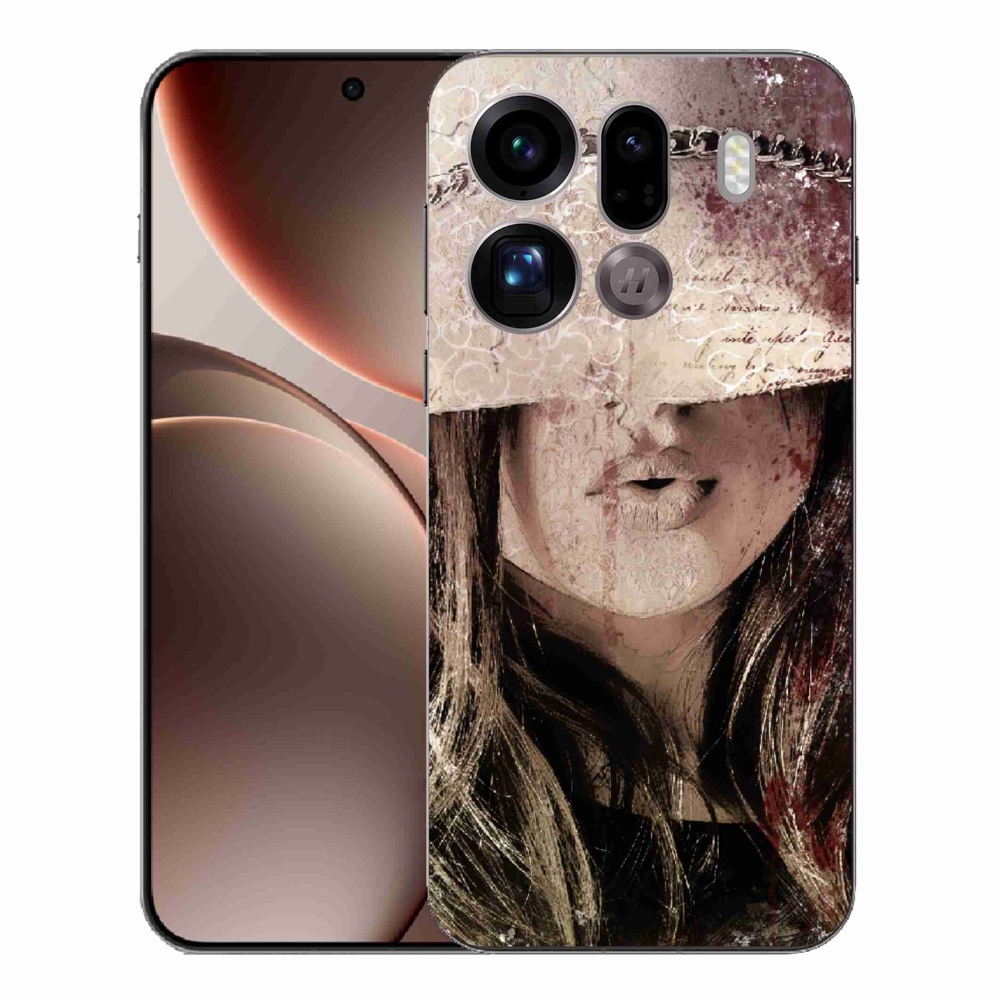 Gél borítás mmCase Oppo Find X9 Pro - lányhoz