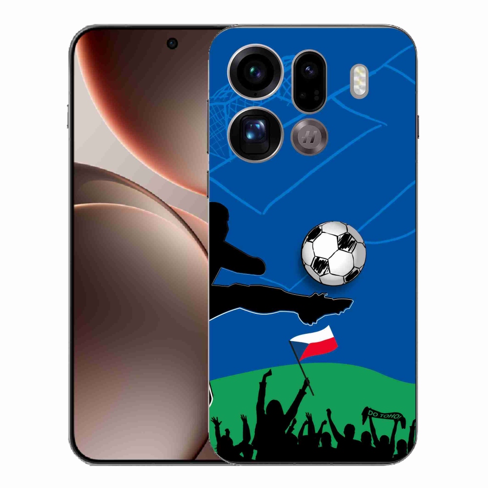 Gél borítás mmCase az Oppo Find X9 Pro számára - futball rajongóknak